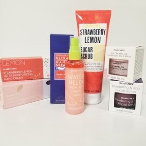 Trader Joe's lotion,  spray, scrub beauty lot
